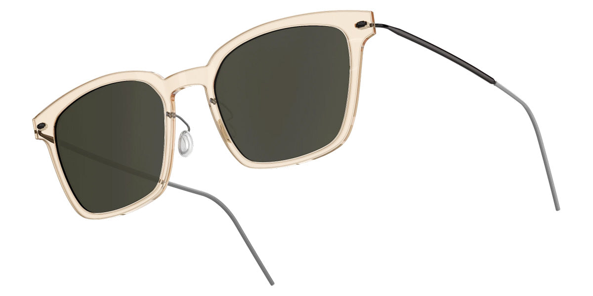 Lindberg® Sun Titanium™ 8340 Sunglasses - SL102 - Gray/Green C21-PU9