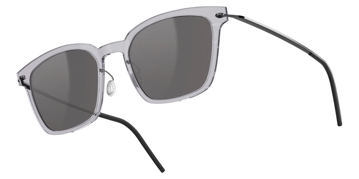 Lindberg® Sun Titanium™ 8340 Sunglasses - SL49 - Light Silver Mirror/Gray C07-P10