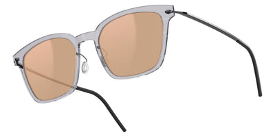 Lindberg® Sun Titanium™ 8340 Sunglasses - SL54 - Rose Gold Mirror/Gray C07-P10