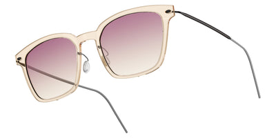 Lindberg® Sun Titanium™ 8340 Sunglasses - SL62 - Bordeaux/Pearl Gradient C21-PU9