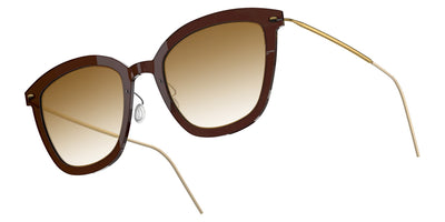 Lindberg® Sun Titanium™ 8341 Sunglasses - SL10 - Light Brown Gradient C10-GT