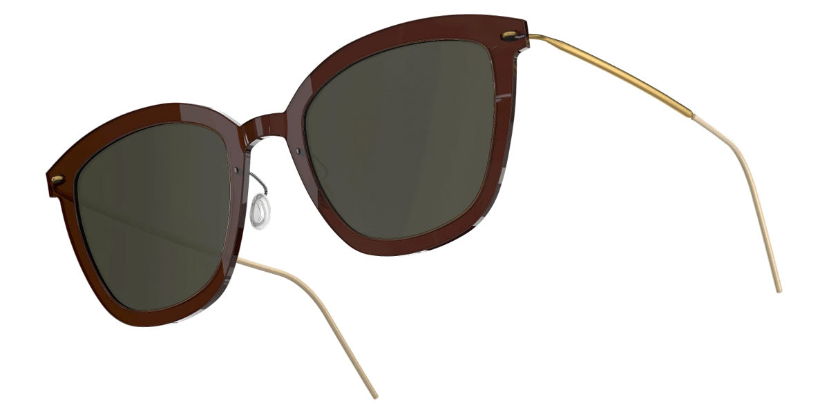 Lindberg® Sun Titanium™ 8341 Sunglasses - SL102 - Gray/Green C10-GT