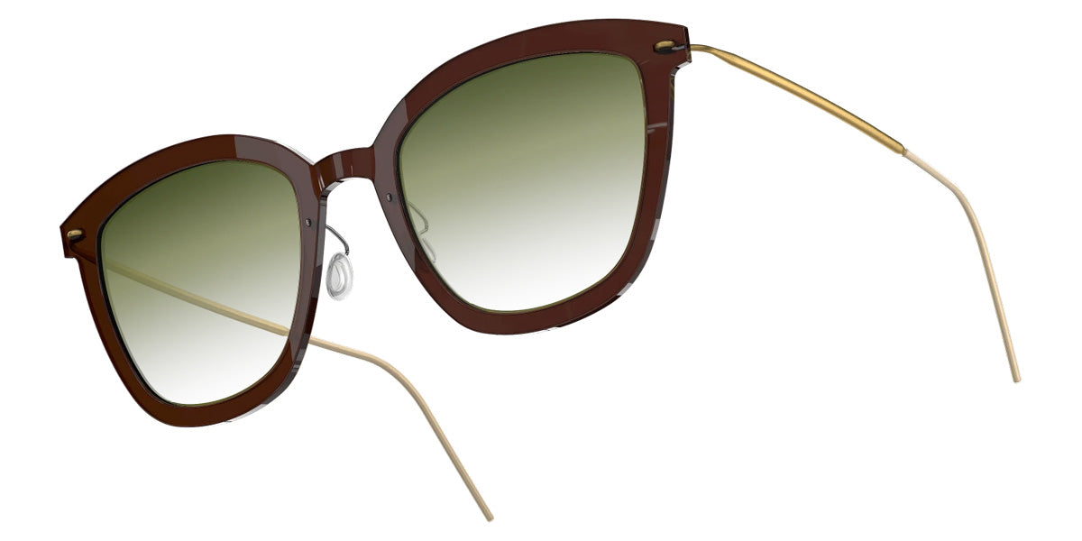 Lindberg® Sun Titanium™ 8341 Sunglasses - SL103 - Gray/Green Gradient C10-GT