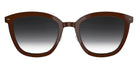 Lindberg® Sun Titanium™ 8341 Sunglasses - SL26 - Gray/Blue Gradient C10-GT