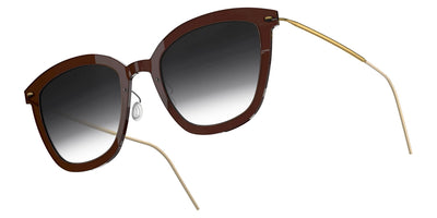 Lindberg® Sun Titanium™ 8341 Sunglasses - SL26 - Gray/Blue Gradient C10-GT