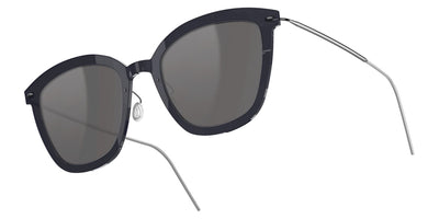 Lindberg® Sun Titanium™ 8341 Sunglasses - SL49 - Light Silver Mirror/Gray C06-P10