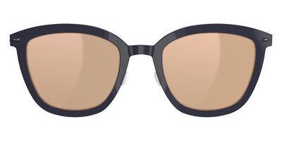 Lindberg® Sun Titanium™ 8341 Sunglasses - SL54 - Rose Gold Mirror/Gray C06-P10