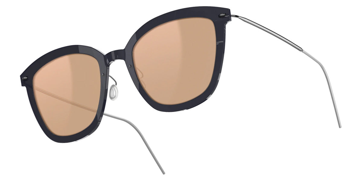 Lindberg® Sun Titanium™ 8341 Sunglasses - SL54 - Rose Gold Mirror/Gray C06-P10