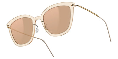 Lindberg® Sun Titanium™ 8341 Sunglasses - SL54 - Rose Gold Mirror/Gray C21-P60