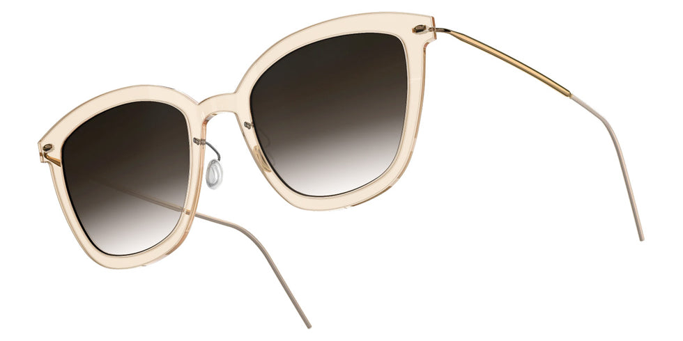 Lindberg® Sun Titanium™ 8341 Sunglasses - SL98 - Warm Gray Gradient C21-P60
