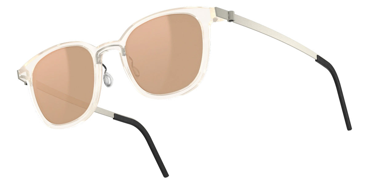 Lindberg® Sun Titanium™ 8595 Sunglasses - SL54 - Rose Gold Mirror/Gray AK95 K137-U38