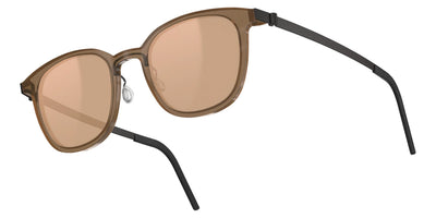 Lindberg® Sun Titanium™ 8595 Sunglasses - SL54 - Rose Gold Mirror/Gray AK96 K107-U9
