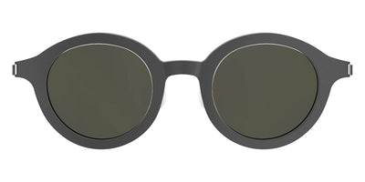 Lindberg® Sun Titanium™ 8596 Sunglasses - SL102 - Gray/Green AK92 K24M-P10