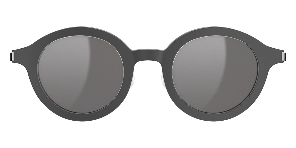 Lindberg® Sun Titanium™ 8596 Sunglasses - SL49 - Light Silver Mirror/Gray AK92 K24M-P10