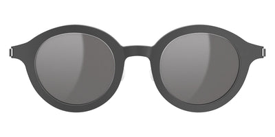 Lindberg® Sun Titanium™ 8596 Sunglasses - SL49 - Light Silver Mirror/Gray AK92 K24M-P10