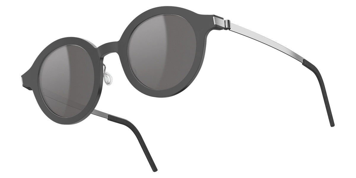 Lindberg® Sun Titanium™ 8596 Sunglasses - SL49 - Light Silver Mirror/Gray AK92 K24M-P10