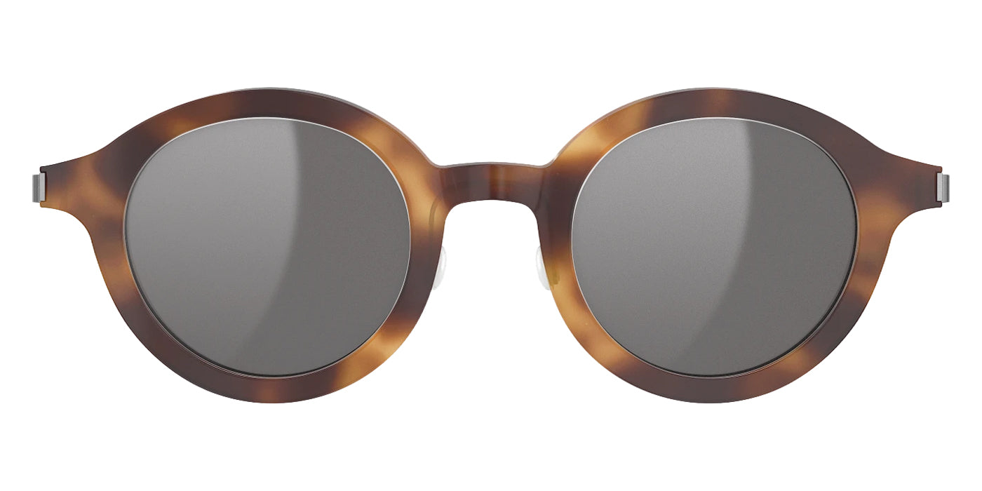 Lindberg® Sun Titanium™ 8596 Sunglasses - SL49 - Light Silver Mirror/Gray AK93 K256-10