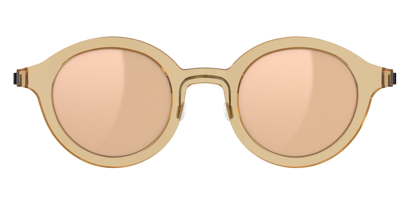 Lindberg® Sun Titanium™ 8596 Sunglasses - SL54 - Rose Gold Mirror/Gray AK68 K223-PU9