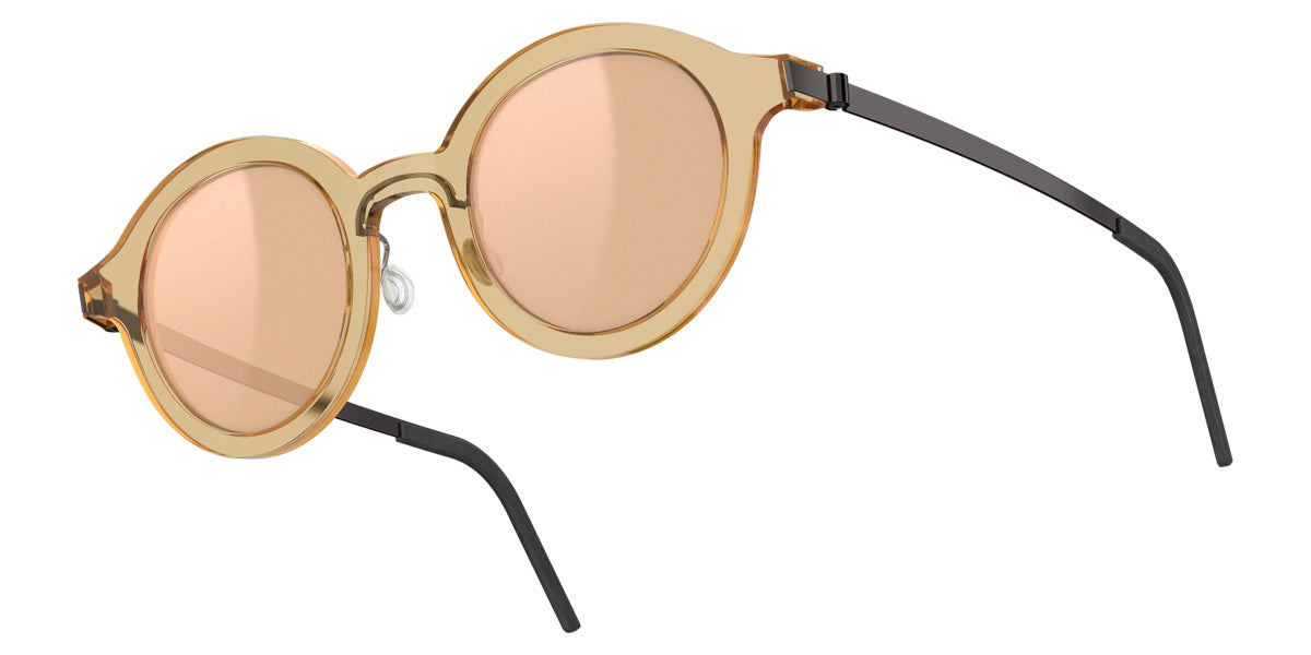 Lindberg® Sun Titanium™ 8596 Sunglasses - SL54 - Rose Gold Mirror/Gray AK68 K223-PU9