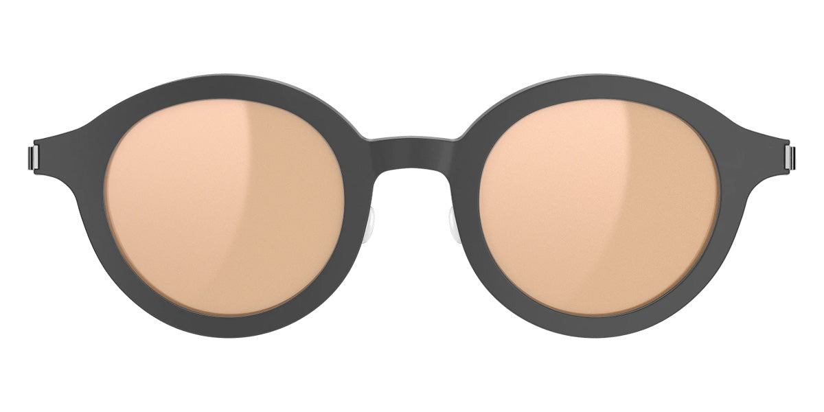Lindberg® Sun Titanium™ 8596 Sunglasses - SL54 - Rose Gold Mirror/Gray AK92 K24M-P10