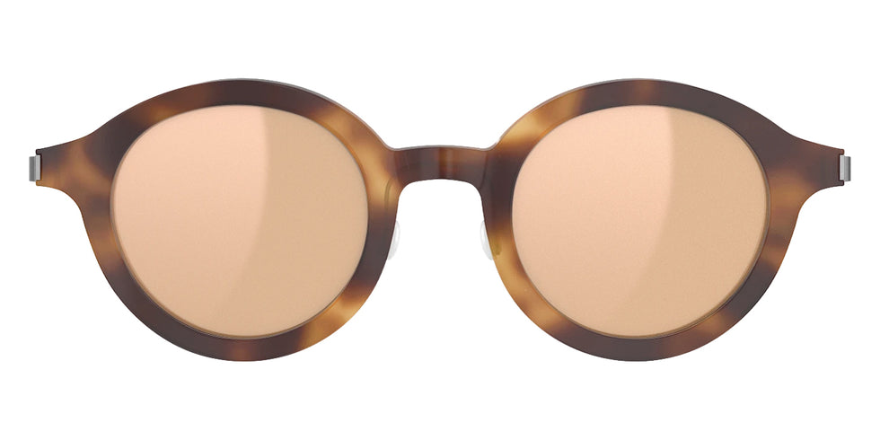 Lindberg® Sun Titanium™ 8596 Sunglasses - SL54 - Rose Gold Mirror/Gray AK93 K256-10