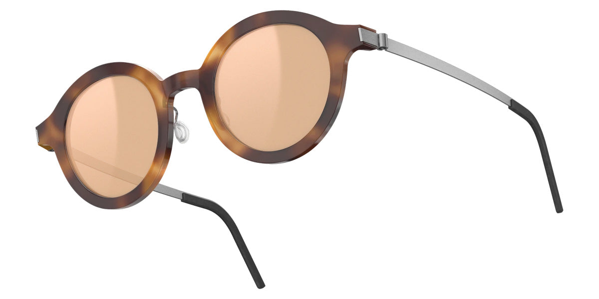 Lindberg® Sun Titanium™ 8596 Sunglasses - SL54 - Rose Gold Mirror/Gray AK93 K256-10