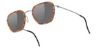 Lindberg® Sun Titanium™ 8812 Sunglasses - SL49 - Light Silver Mirror/Gray 10/K25