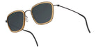 Lindberg® Sun Titanium™ 8813 Sunglasses - IP02 - Gray Polarised K223/PU9