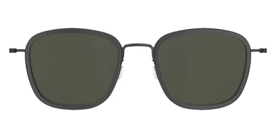 Lindberg® Sun Titanium™ 8813 Sunglasses - SL102 - Gray/Green U9/K24M