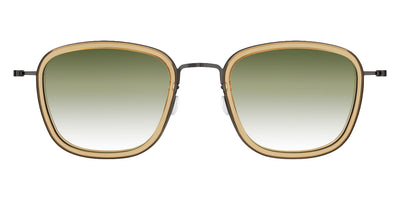 Lindberg® Sun Titanium™ 8813 Sunglasses - SL103 - Gray/Green Gradient K223/PU9