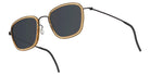 Lindberg® Sun Titanium™ 8813 Sunglasses - SL109 - Blue/Gray K223/PU9