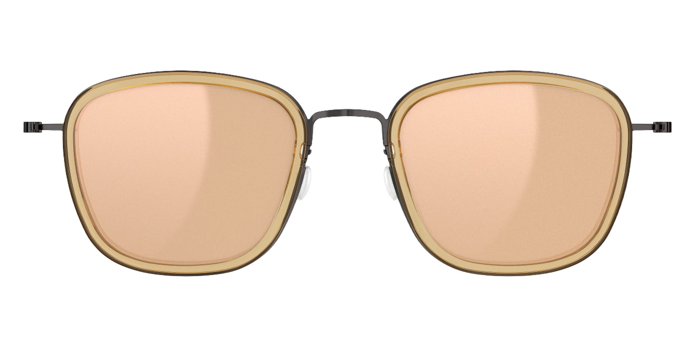Lindberg® Sun Titanium™ 8813 Sunglasses - SL54 - Rose Gold Mirror/Gray K223/PU9