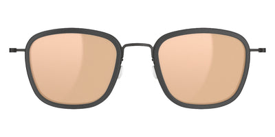 Lindberg® Sun Titanium™ 8813 Sunglasses - SL54 - Rose Gold Mirror/Gray U9/K24M