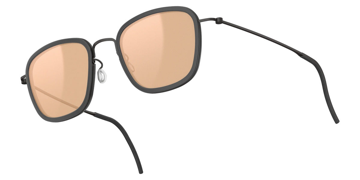 Lindberg® Sun Titanium™ 8813 Sunglasses - SL54 - Rose Gold Mirror/Gray U9/K24M