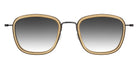 Lindberg® Sun Titanium™ 8813 Sunglasses - SL86 - Dark Gray Gradient K223/PU9