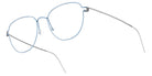 Lindberg® Air Titanium Rim™ Cris LIN ATR Cris Basic-20-20-P10 49 - Basic-20-20 Eyeglasses