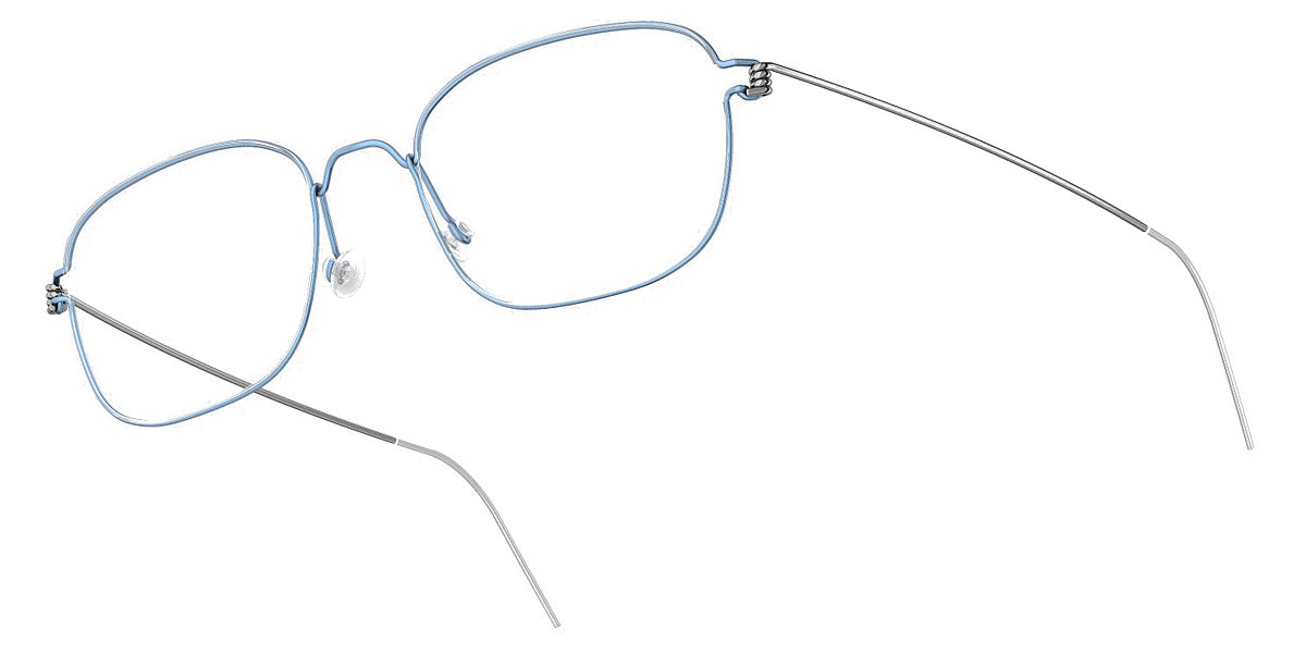Linberg Mars Lindberg® Air Titanium Rim™ Mars Rounded Square Eyeglasses - EuroOptica