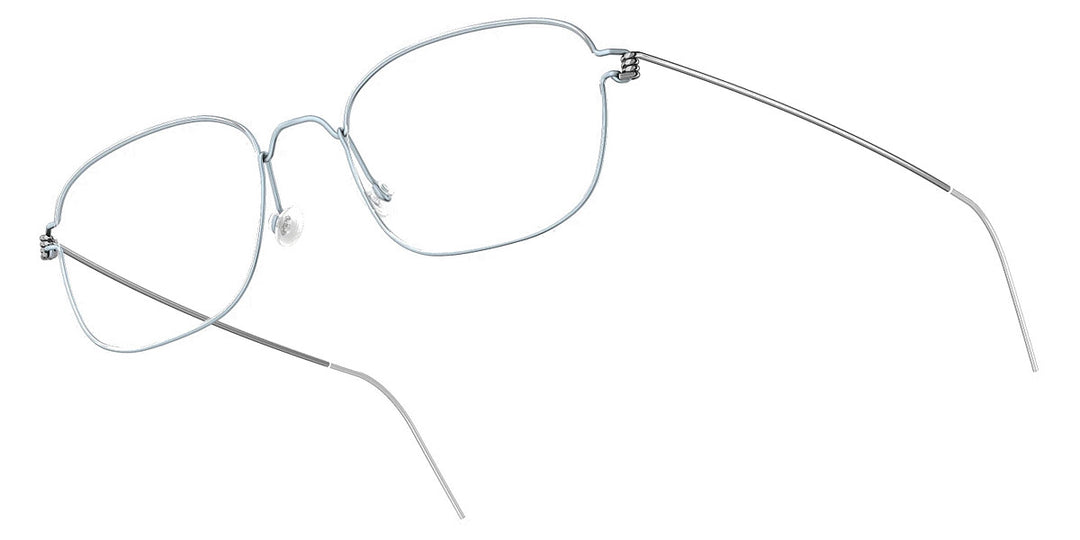 Linberg Mars Lindberg® Air Titanium Rim™ Mars Rounded Square Eyeglasses - EuroOptica