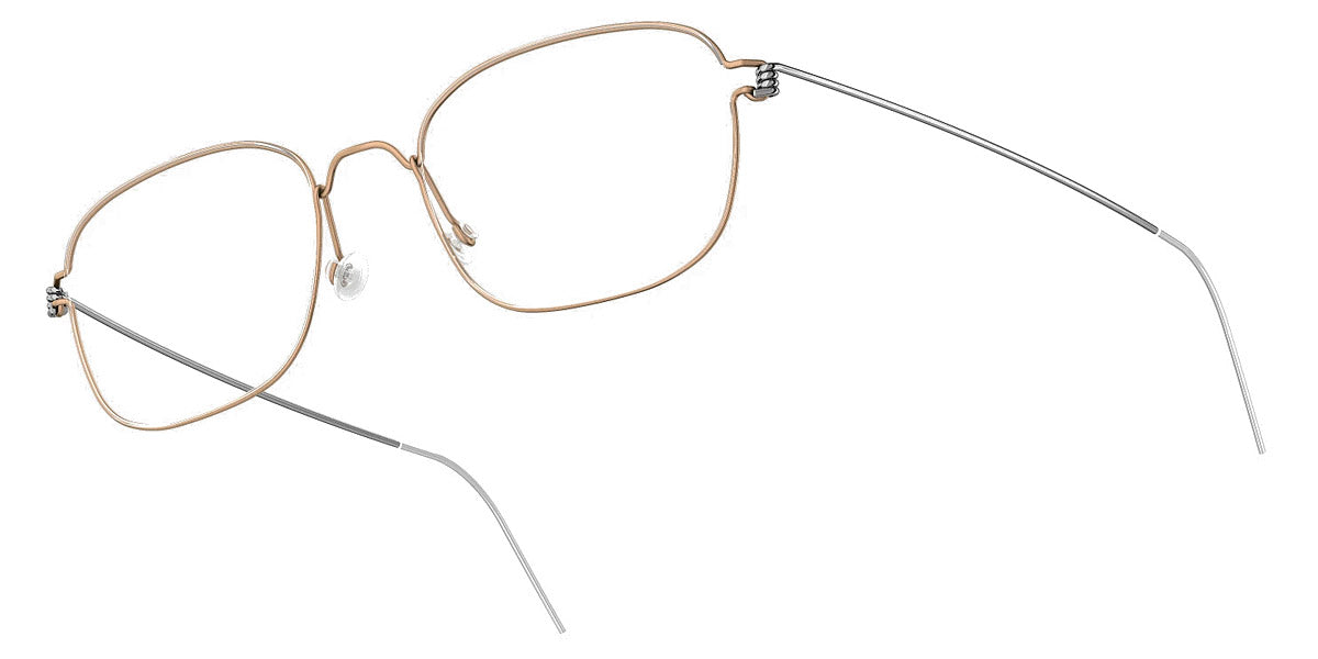 Linberg Mars Lindberg® Air Titanium Rim™ Mars Rounded Square Eyeglasses - EuroOptica
