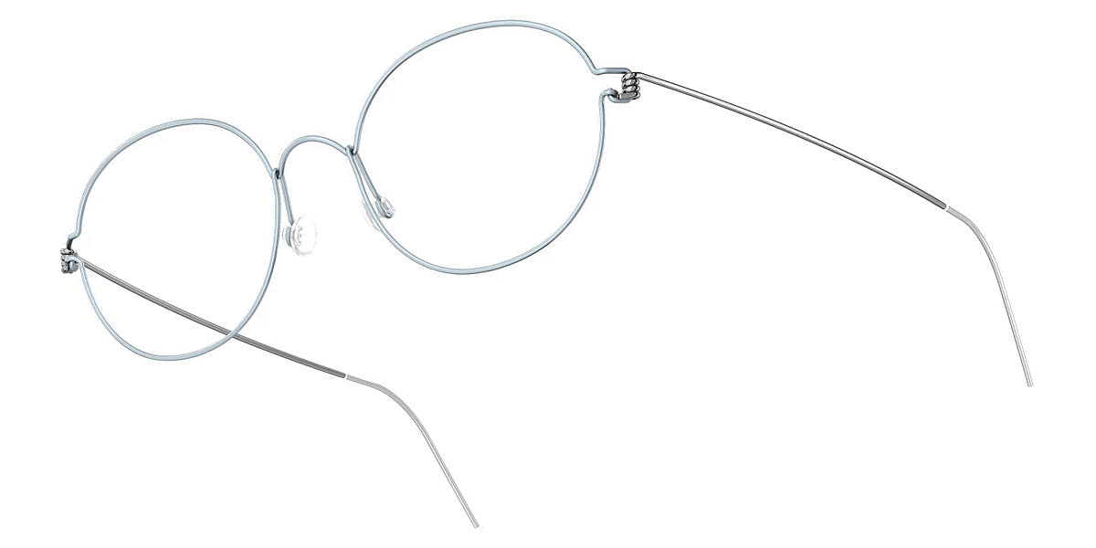 Lindberg® Air Titanium Rim™ Stefano Round Eyeglasses - EuroOptica
