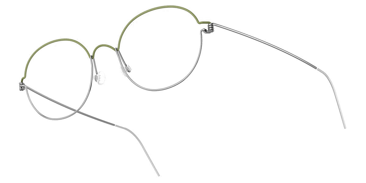 Lindberg® Air Titanium Rim™ Stefano Round Eyeglasses - EuroOptica