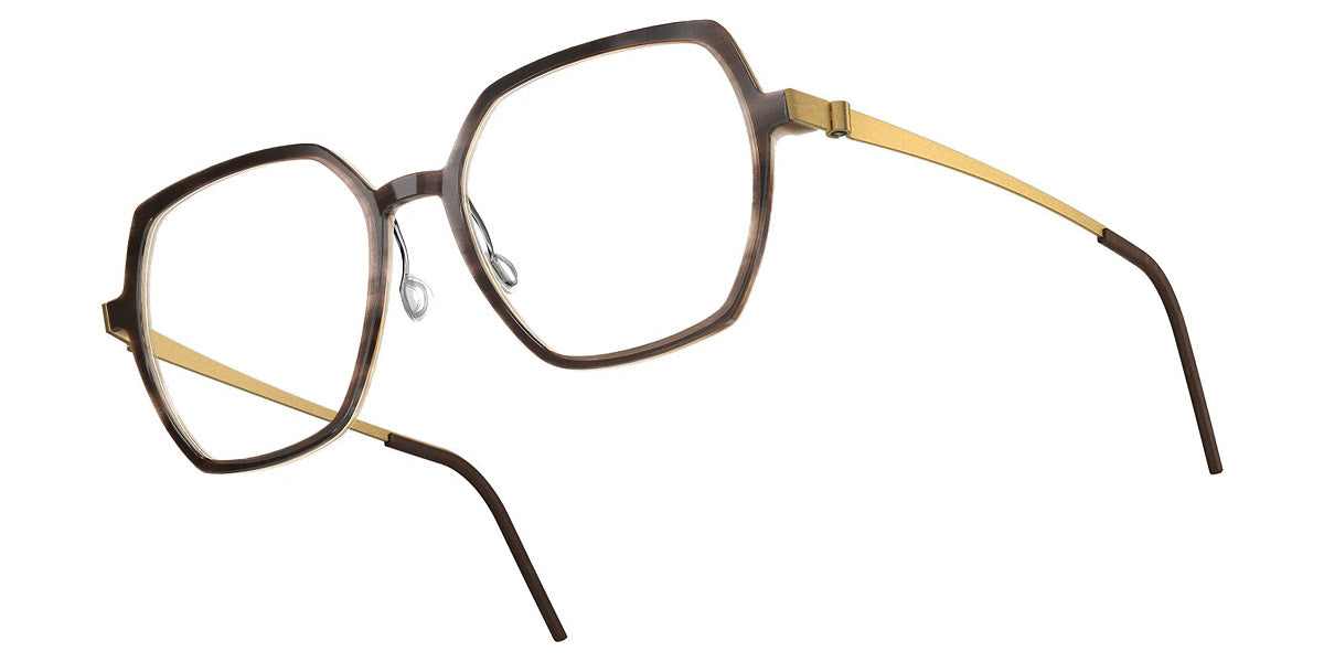 Lindberg® Buffalo Horn™ 1861 Abstract Eyeglasses - EuroOptica
