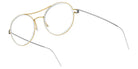 Lindberg® Kid|Teen™ Camilla LIN KID Camilla Basic-GT-GT-P10-K225 45 - Basic-GT-GT-K225 Eyeglasses