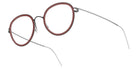 Lindberg® Kid|Teen™ John LIN KID John Basic-U9-U9-P10-K258 44 - Basic-U9-U9-K258 Eyeglasses