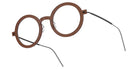 Lindberg® N.O.W. Titanium™ 6608 LIN NOW 6608 804-C02M-PU9 47 - 804-C02M Eyeglasses
