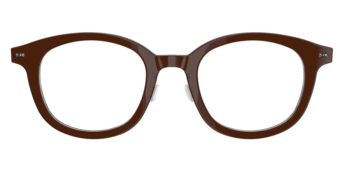 Lindberg® N.O.W. Titanium™ 6628 Rounded Square Eyeglasses