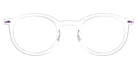 Lindberg® N.O.W. Titanium™ 6636 LIN NOW 6636 804-C01-P77 47 - 804-C01 Eyeglasses
