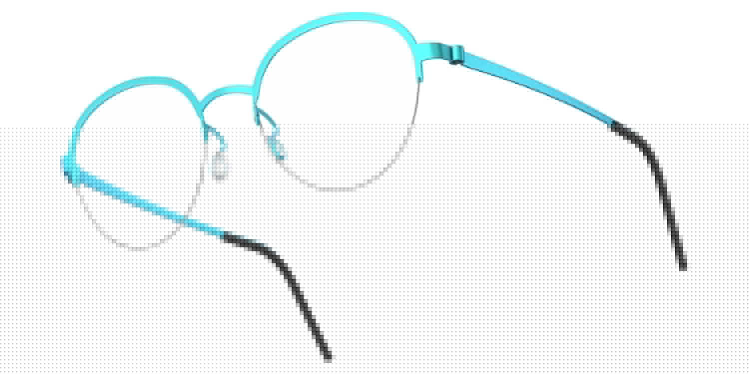 Lindberg® Strip Titanium™ 7432 LIN STRIP 7432 80 48 80 Eyeglasses