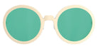 Lindberg® Sun Titanium™ 8586 LIN SUN 8586 207-SC80-K266-P60-SL57 54 - 207-SC80-K266-P60 Sunglasses