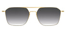 Lindberg® Sun Titanium™ 8809 LIN SUN 8809 850-GT-SL18 57 - 850-GT Sunglasses